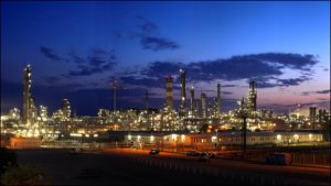 Refinery at Night