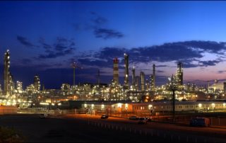 Refinery at Night