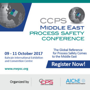 CCPS Middle East Process Safety Conference