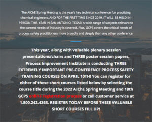2022 GCPS | Process Improvement Institute