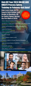 Process Safety Management (PSM) Online and In-Person Training | Process Improvement Institute