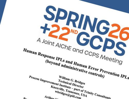Human Response IPLs and Human Error Prevention IPLs (Beyond Administrative Controls)